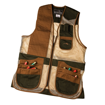 Heatwave Mesh Vest -- Forest Green & Brown